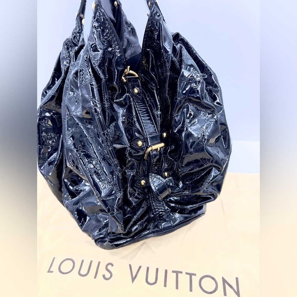 Louis Vuitton LV Monogram Surya XLVintage Black Women's Handbag - Picture 3 of 16